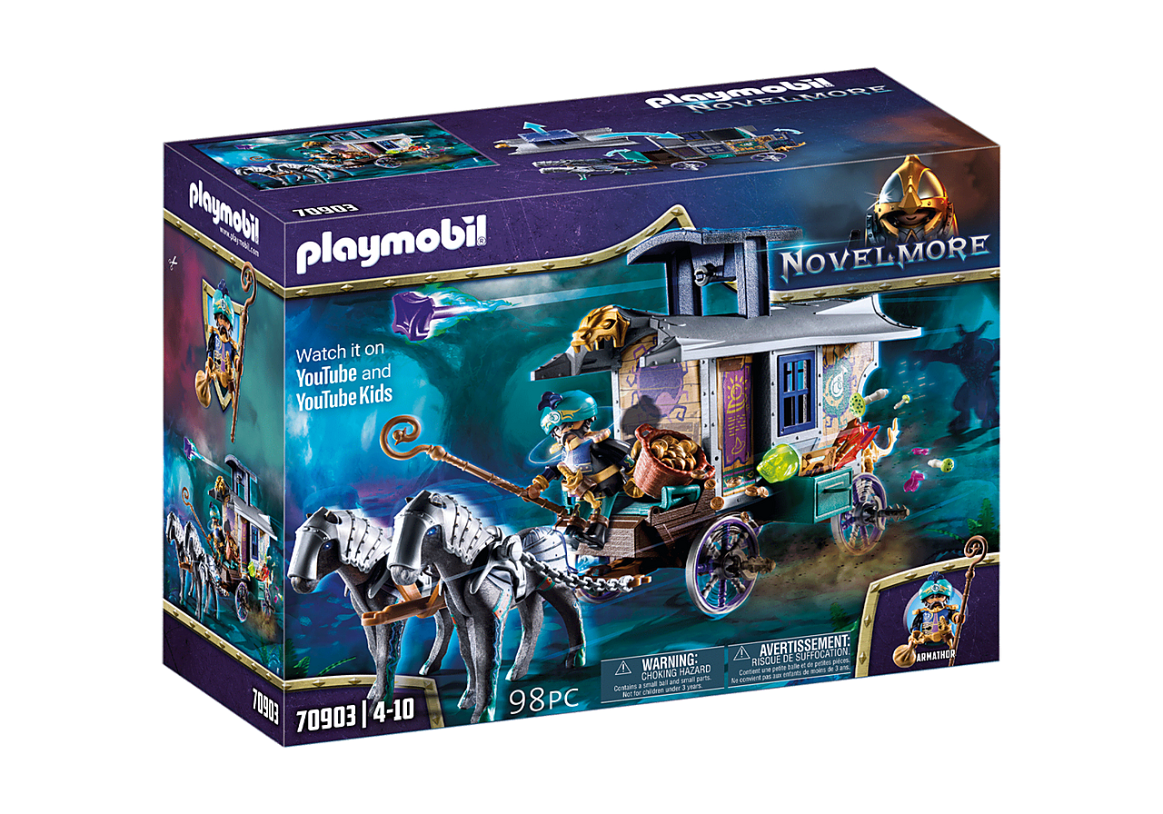 Playmobil Violet Vale Merchant Carriage by Playmobil