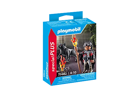 Playmobil Warrior with Wolf-by-Playmobil