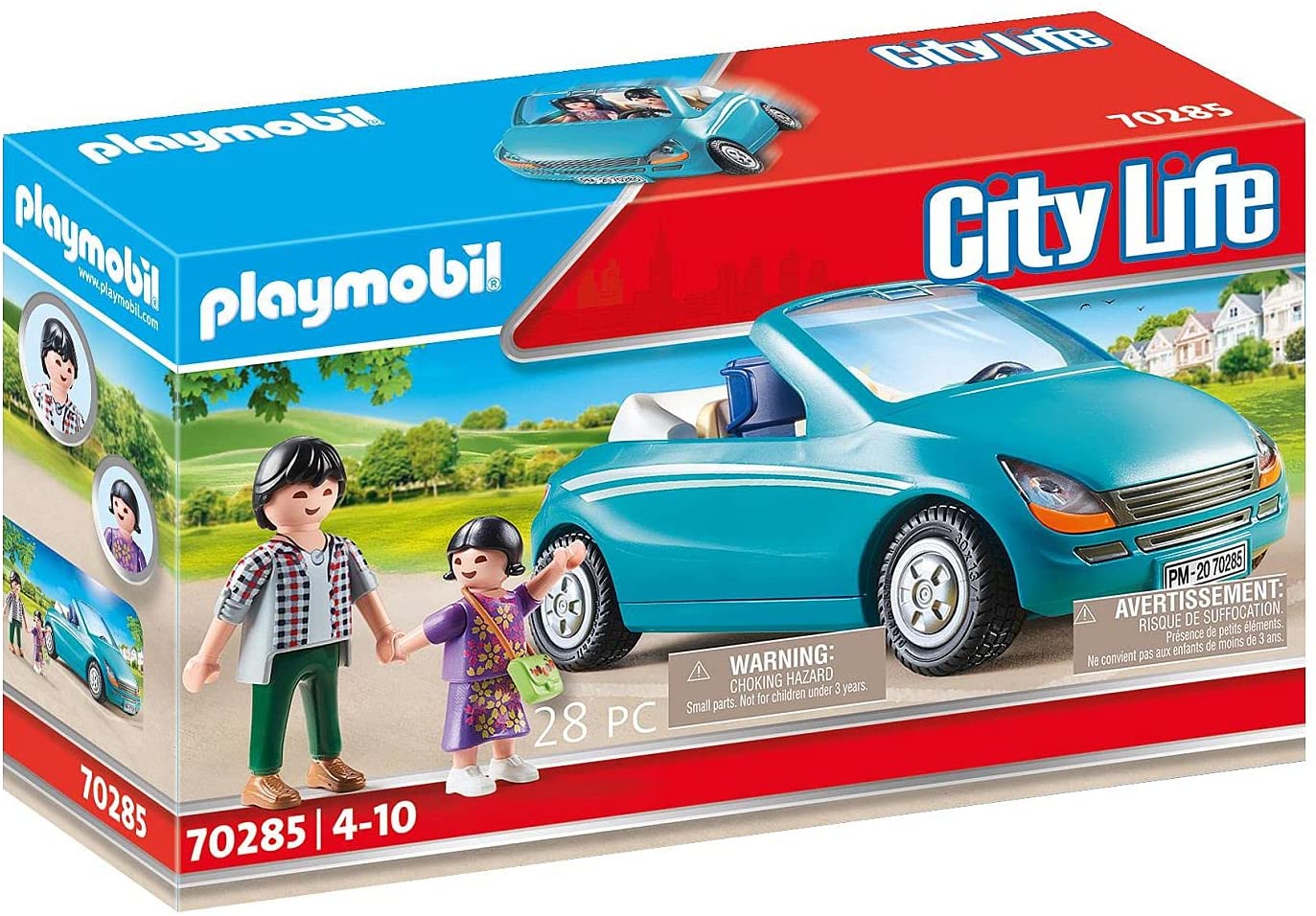 Playmobile Family with Car by Playmobil