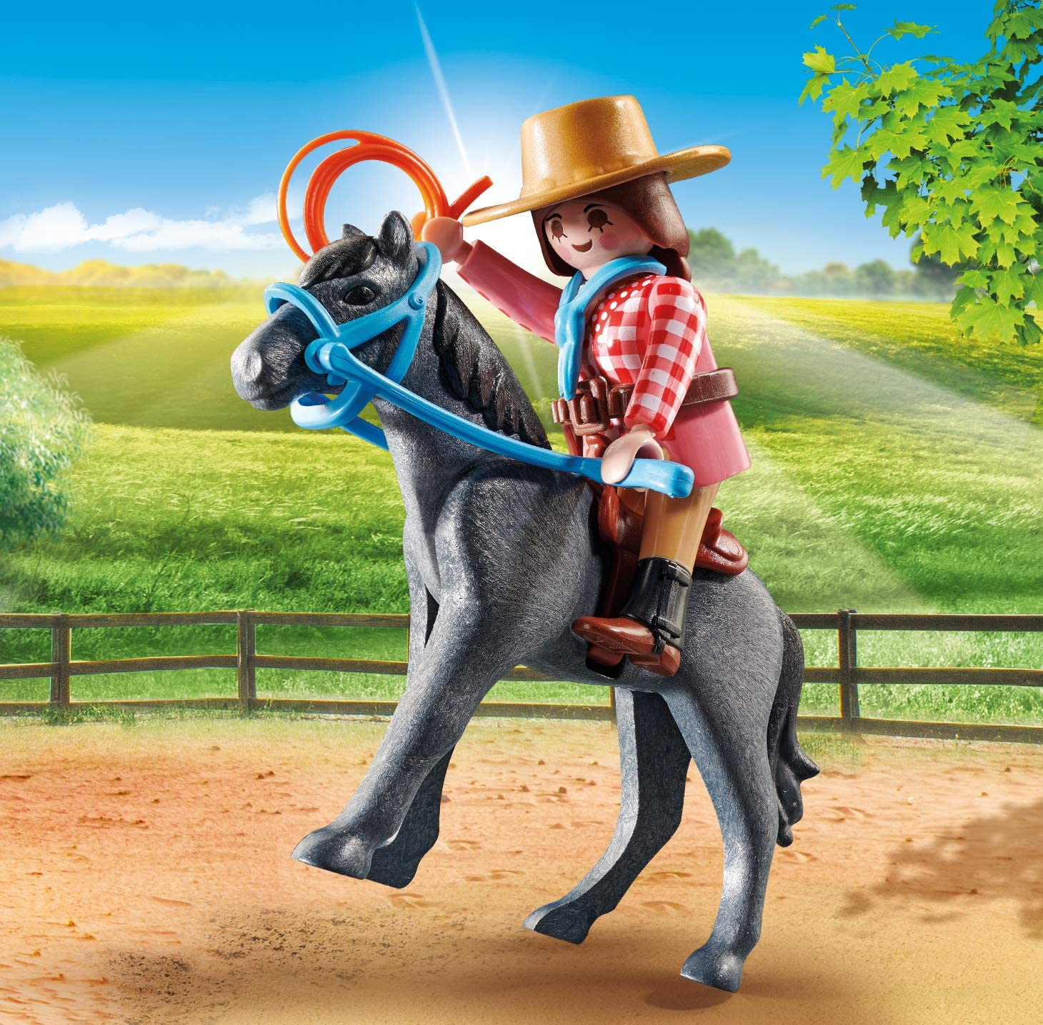 Playmobile Western Horseback Rider by Playmobil 1