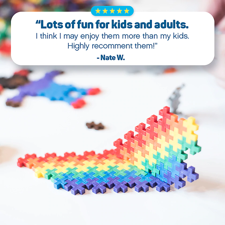 Plus Plus 240 Rainbow Mix by Plus Plus 1