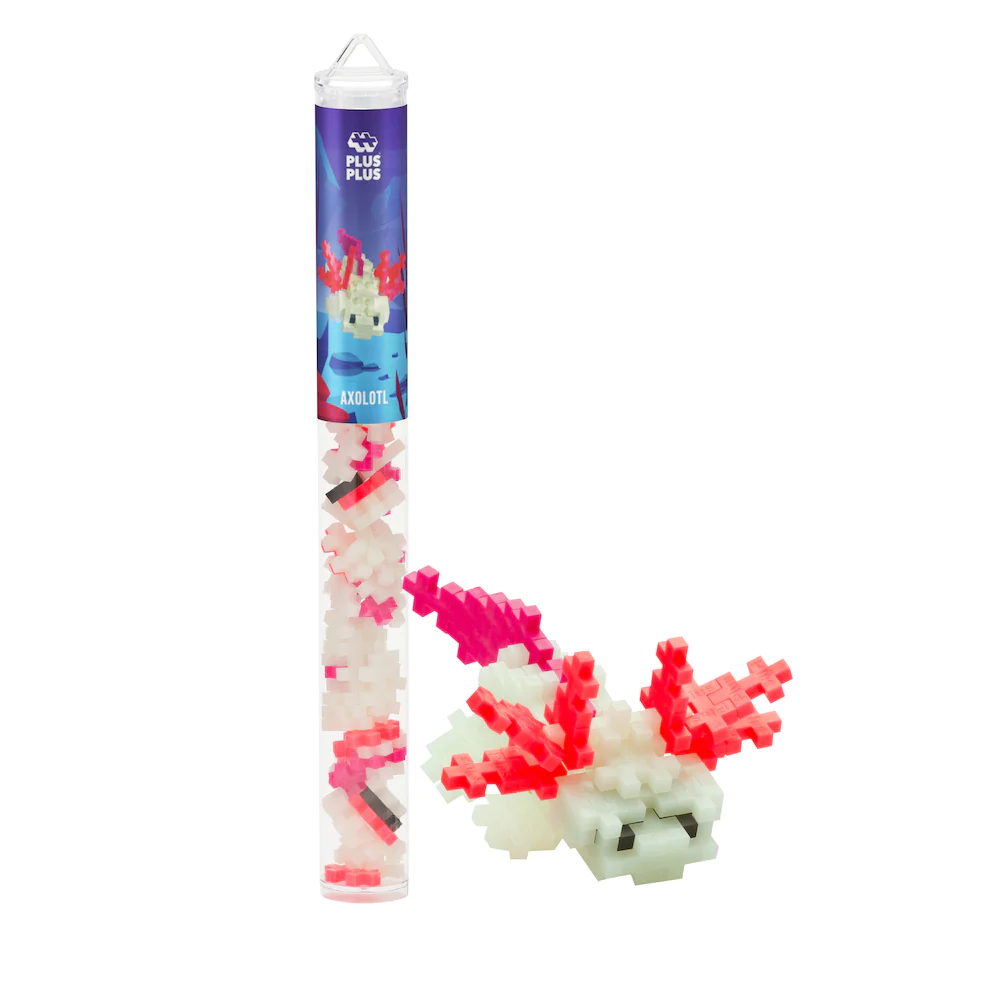 Plus Plus Tube - Axolotl-by-Plus Plus