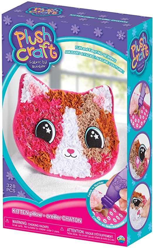 Plushcraft Kitten Pillow by Orb