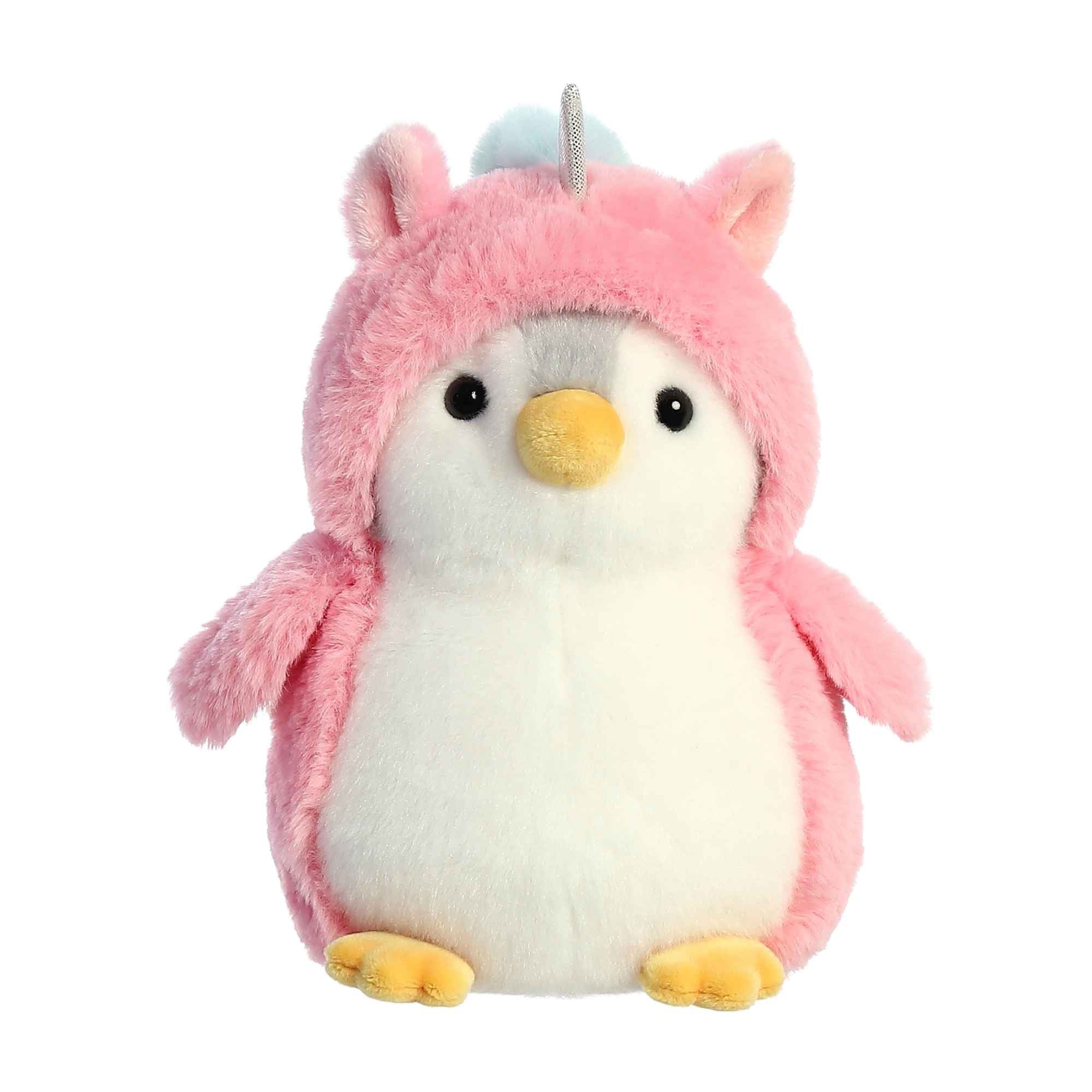 Pom Pom Penguin Unicorn 7"-by-Aurora