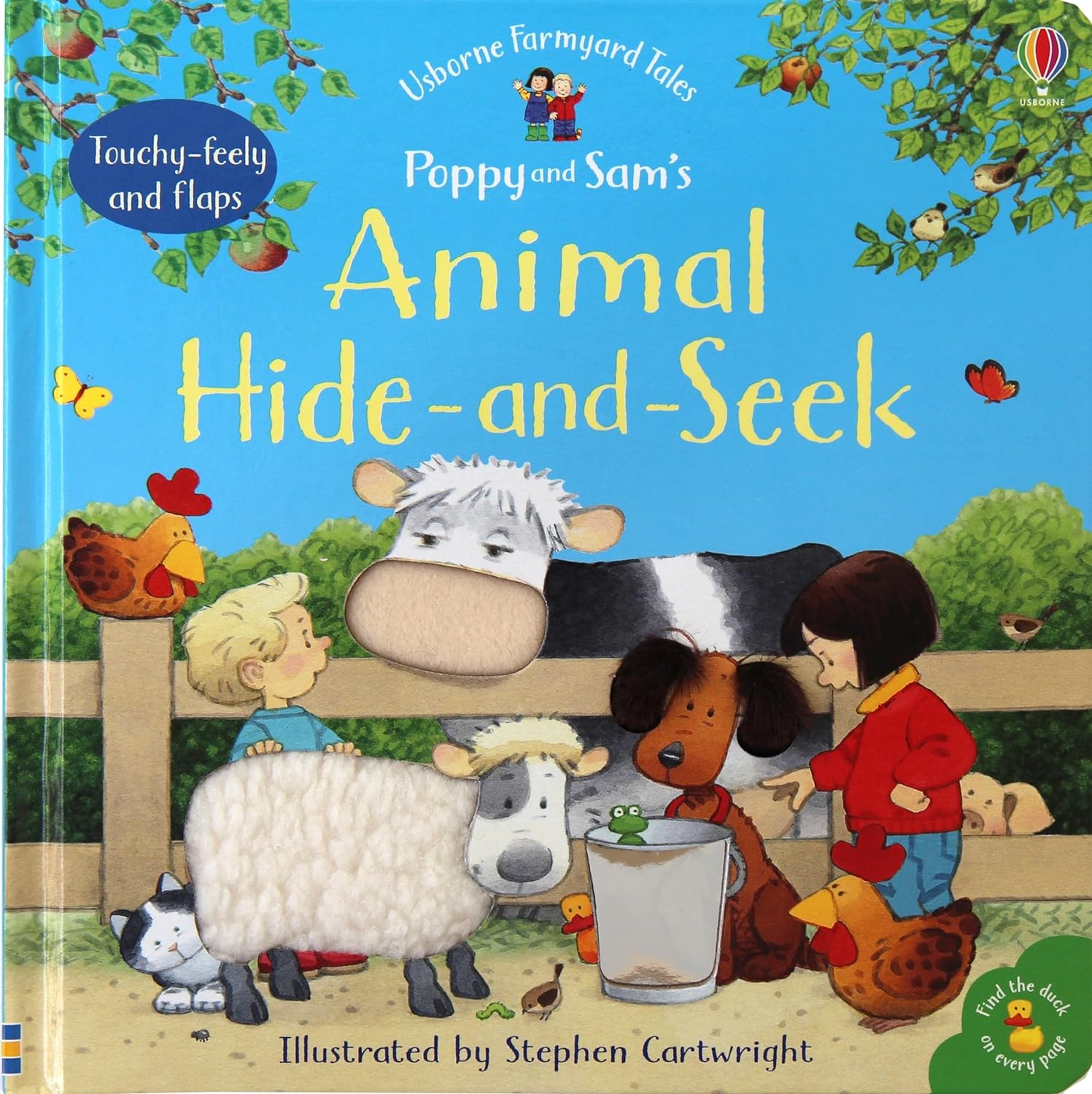 Poppy and Sam's Animal Hide-and-Seek (Farmyard Tales)-by-Usborne