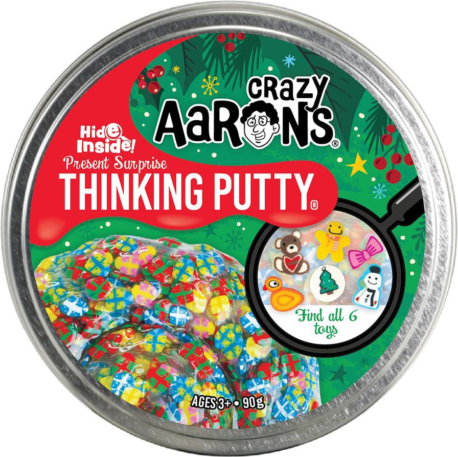 Present Surprise Thinking Putty Hide Inside Series by Crazy Aarons Putty World 1