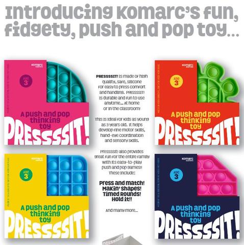 Pressssit Push and Pop It by Kormarc