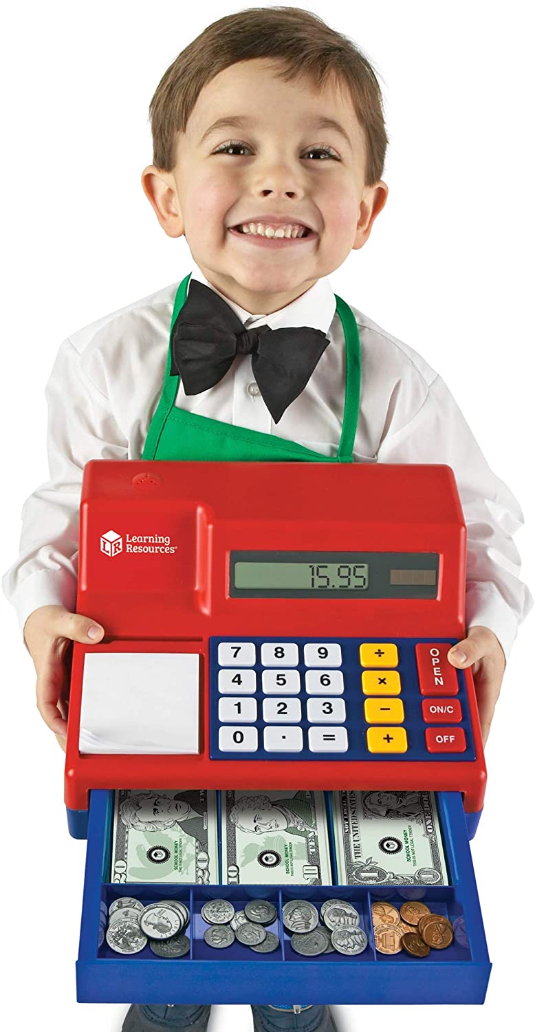 Pretend and Play Calculator Cash Register by Learning Resources 2