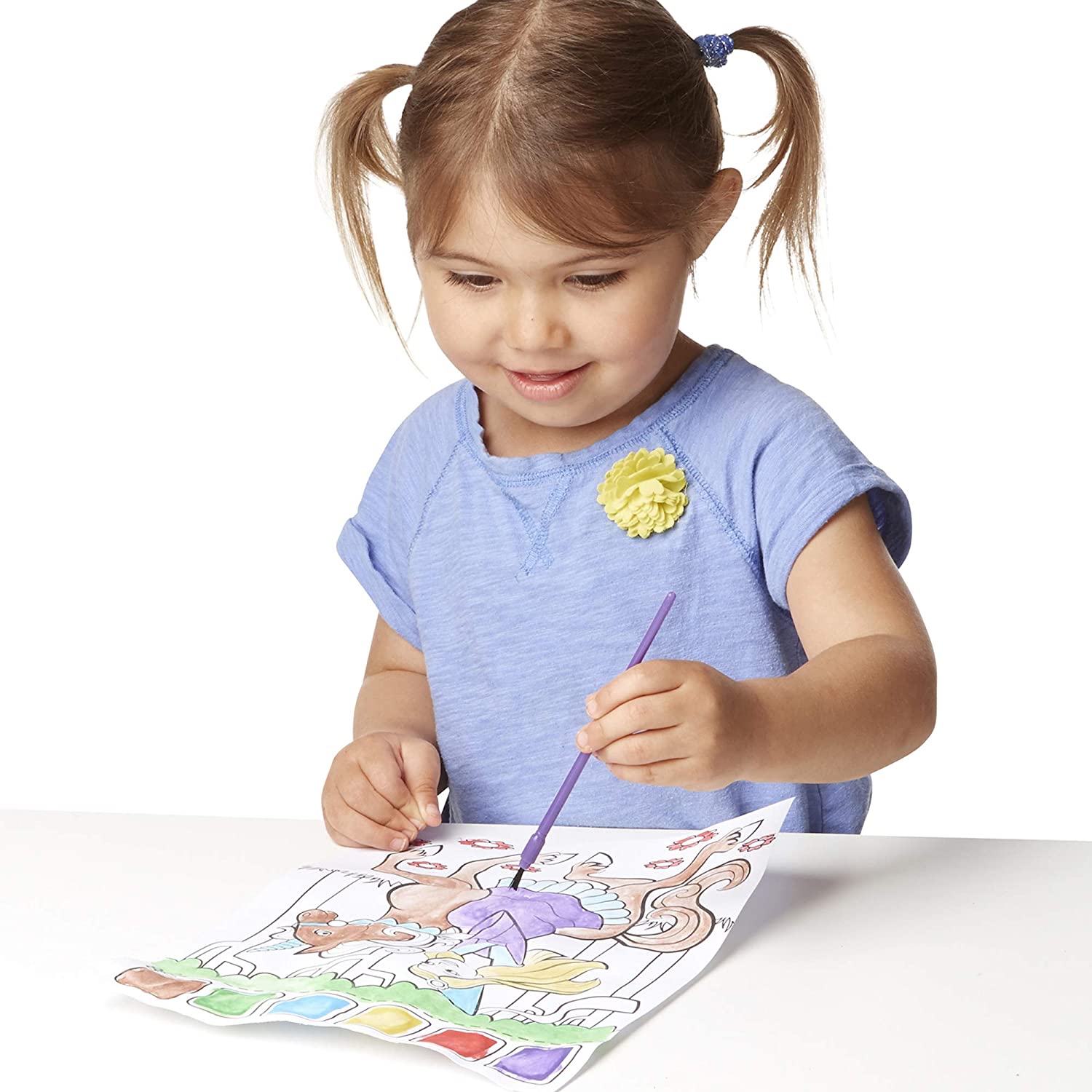 Princess Paint with Water Kids Art Pad by Melissa Doug 1