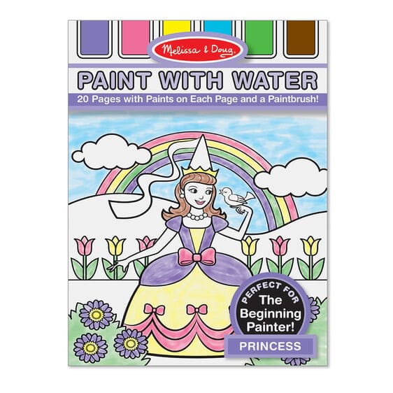 Princess Paint with Water Kids Art Pad by Melissa Doug