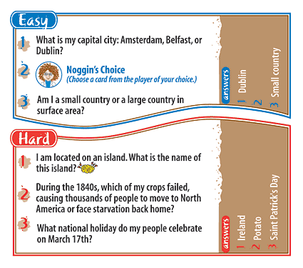 Professor Noggins Countries of the World Card Game by Outset Media 1