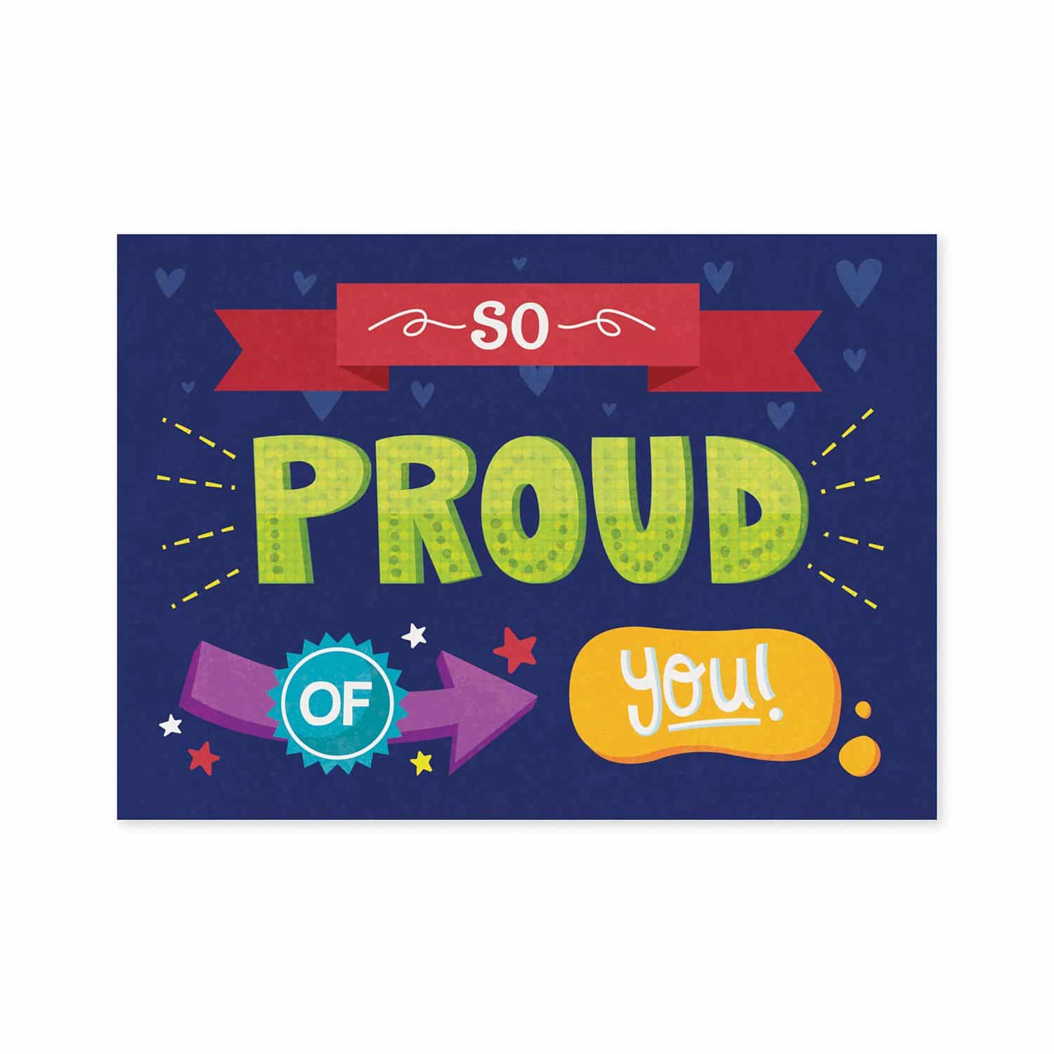 Proud of You Encouragement Card by Peaceable Kingdom