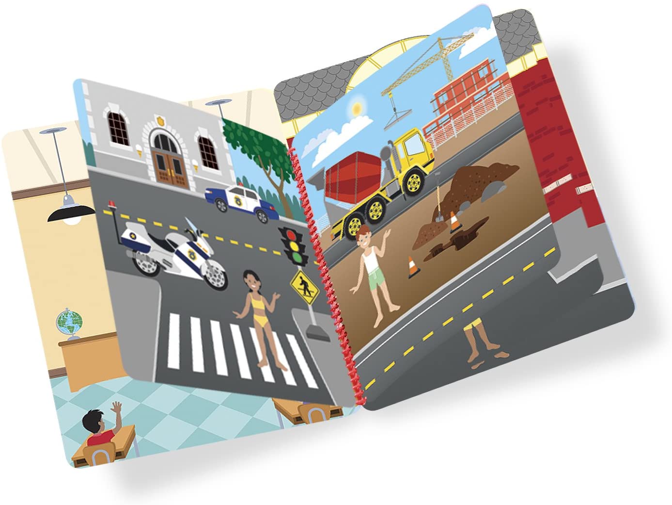 Puffy Sticker Activity Book Cool Careers by Melissa Doug 2