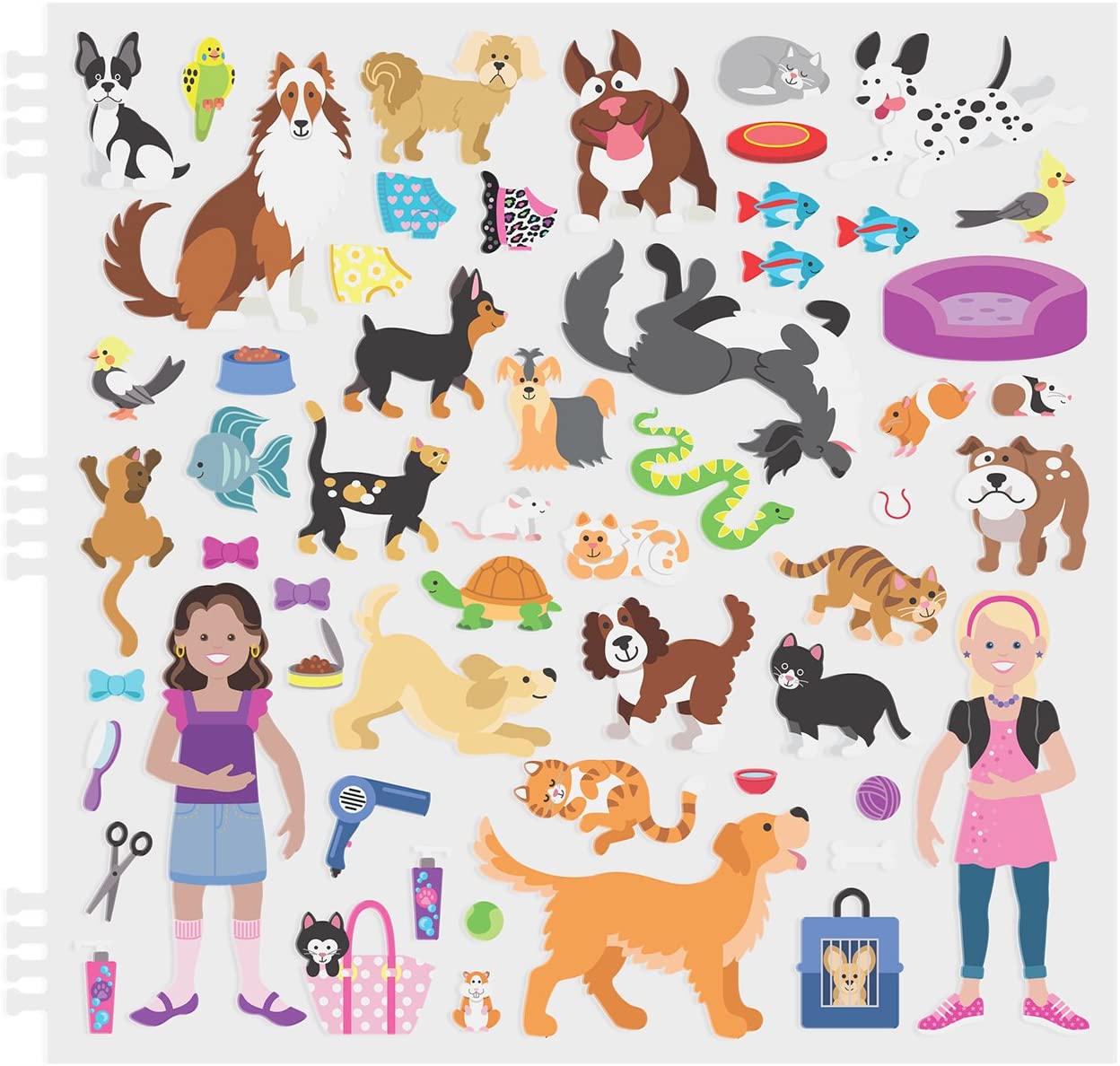 Puffy Sticker Activity Book Pet Place by Melissa Doug 1