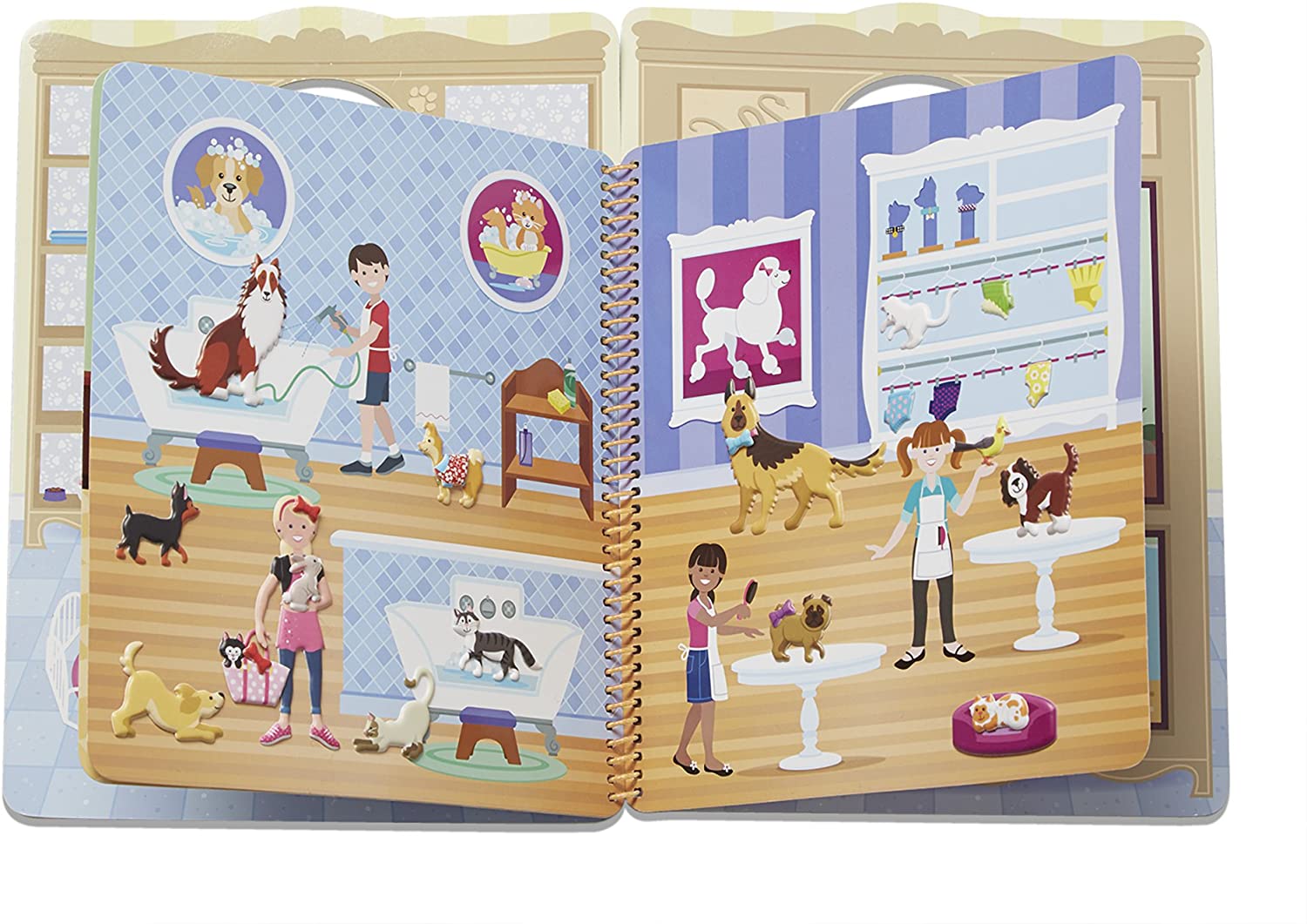 Puffy Sticker Activity Book Pet Place by Melissa Doug 3