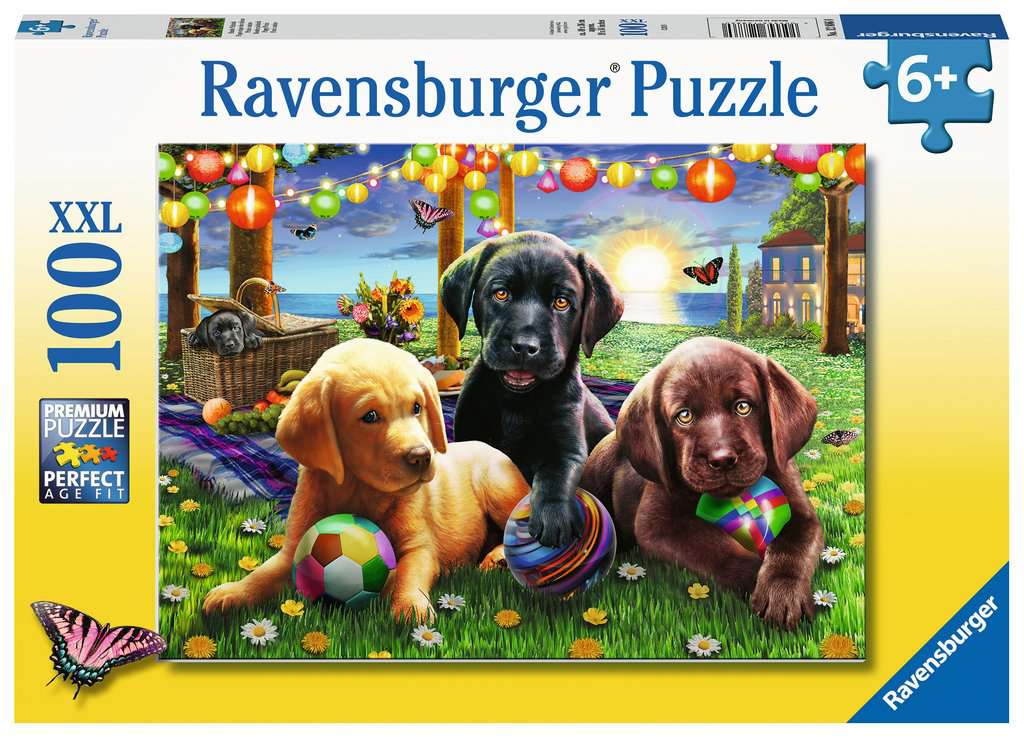 Puppy Picnic Puzzle by Ravensburger