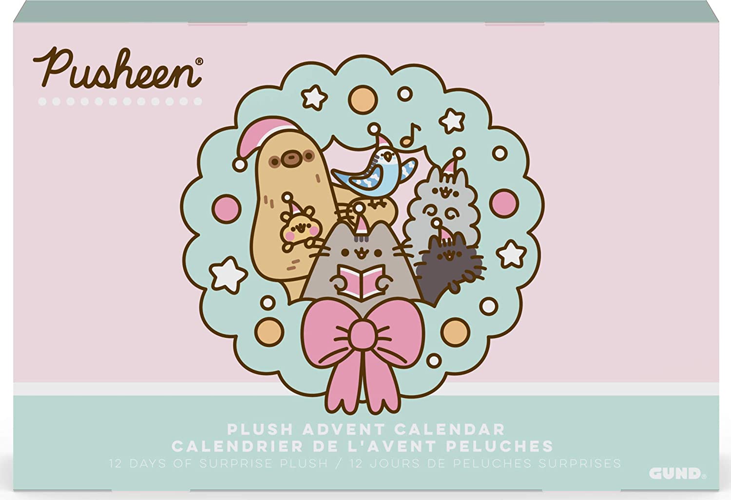 Pusheen Holiday Advent Calendar Surprise Plush by Gund