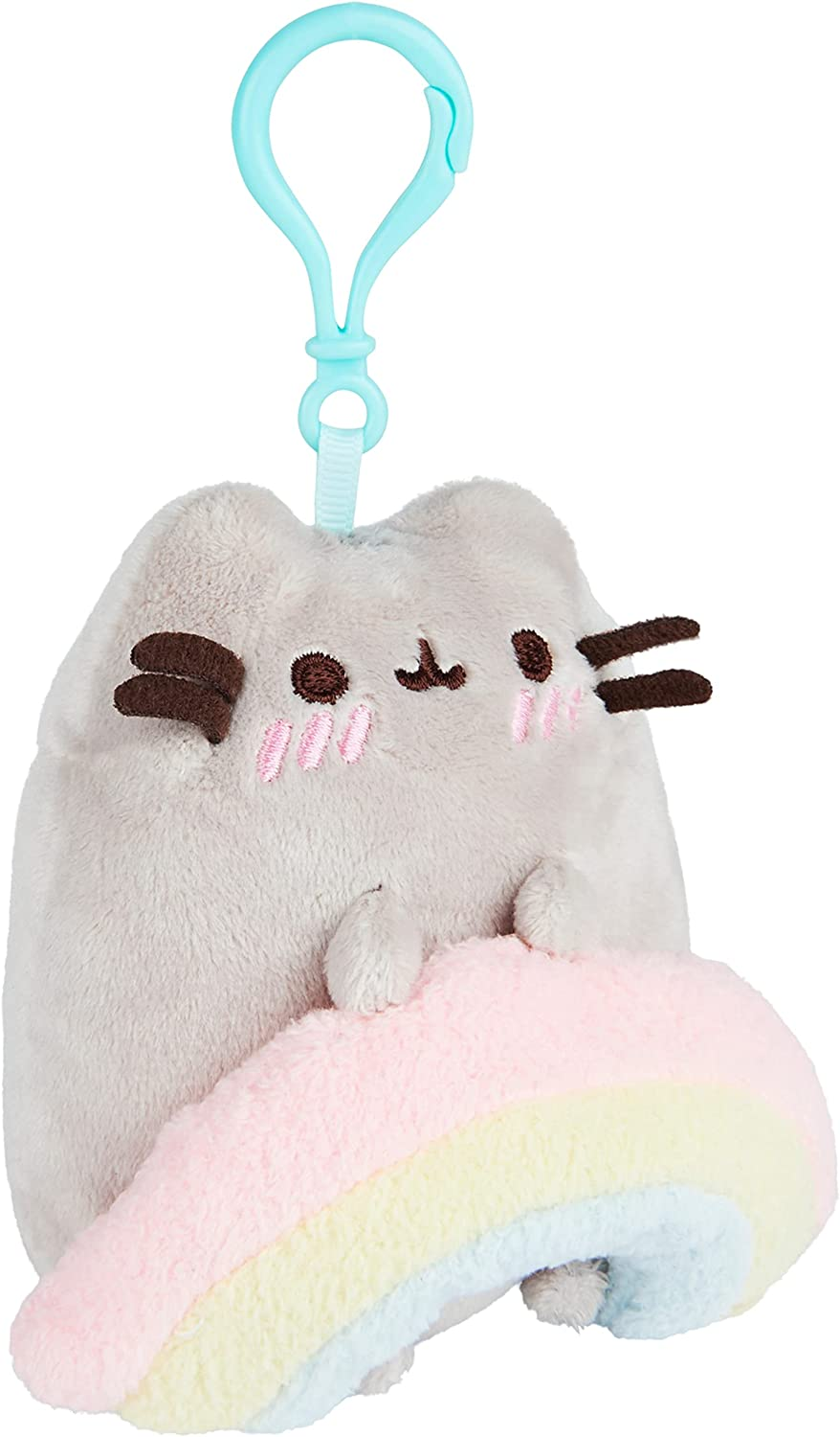 Pusheen Rainbow Backpack Clip by Gund 1