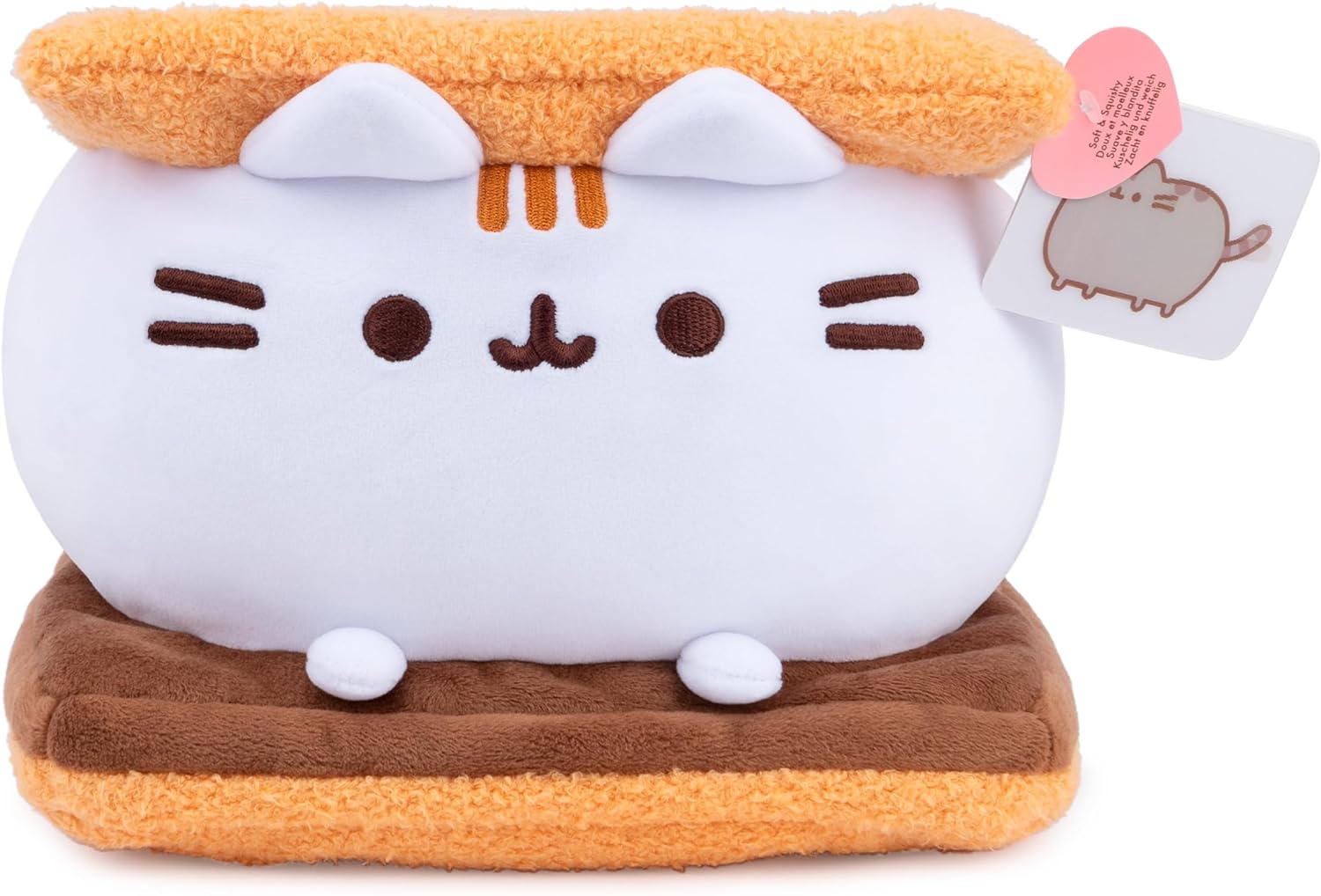 Pusheen S’Mores Squisheen Plush-by-Gund