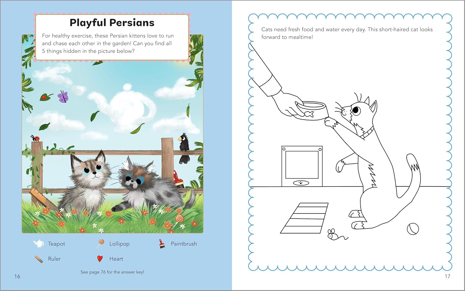 Cute Cats Activity Book for Kids by Sourcebooks