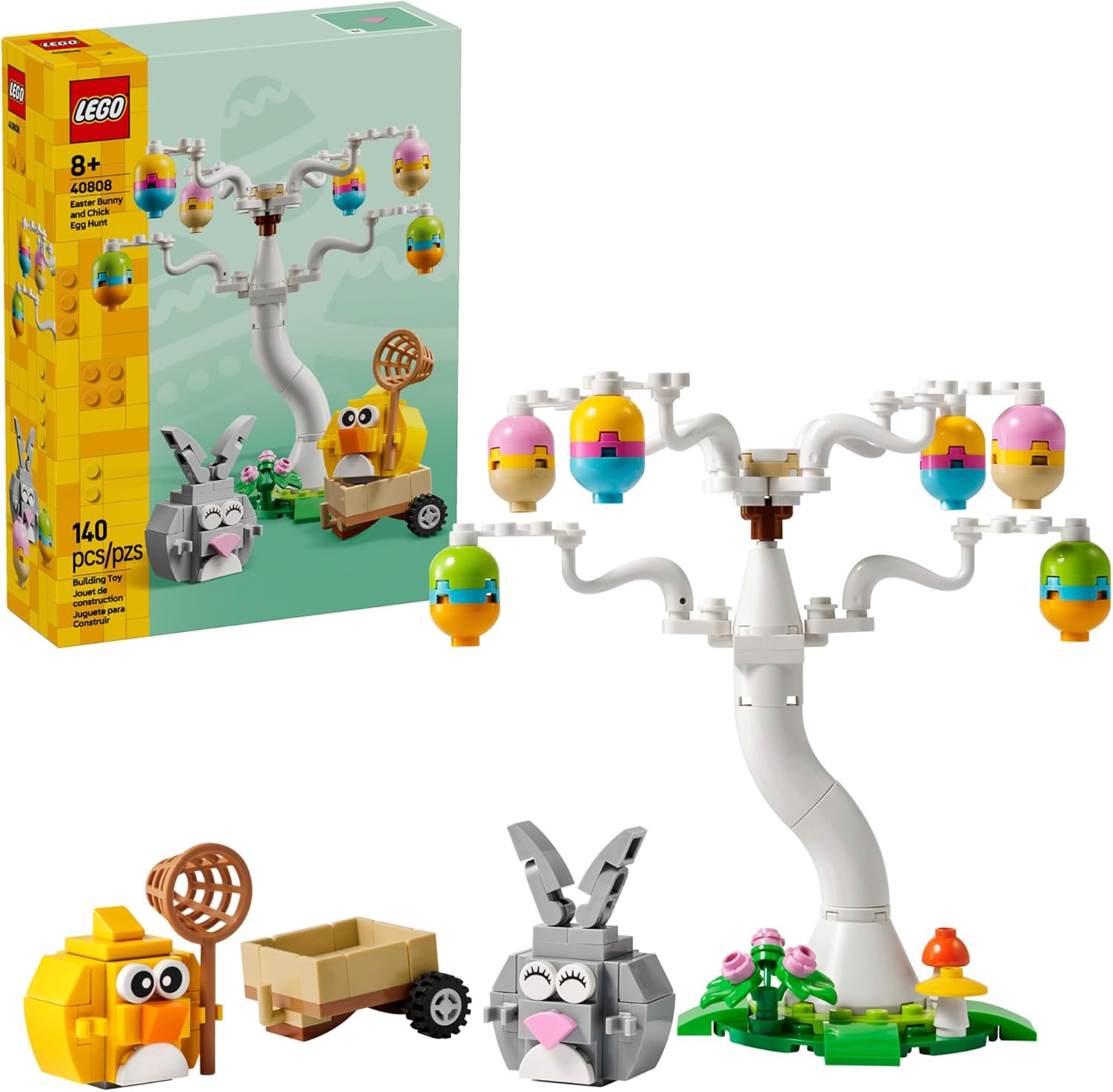 Easter Bunny and Chick Egg Hunt by Lego
