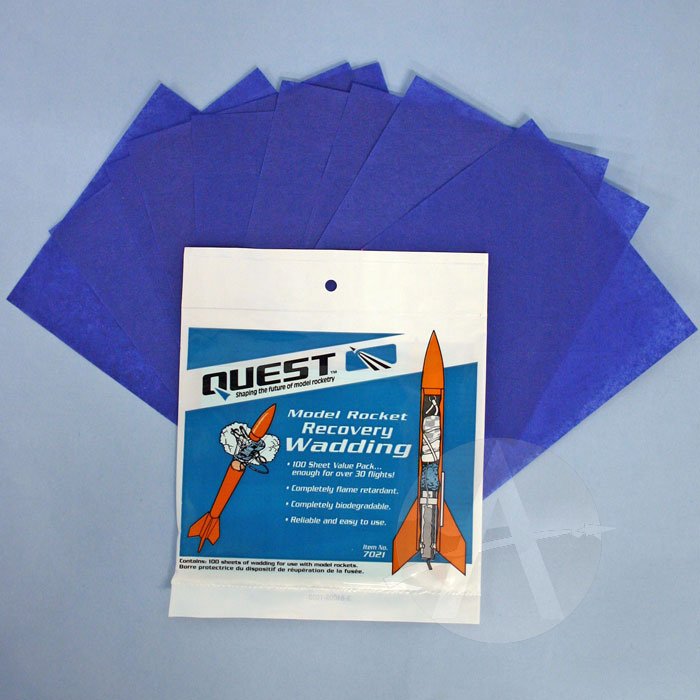Quest Model Rocketry Recovery Wadding by Quest