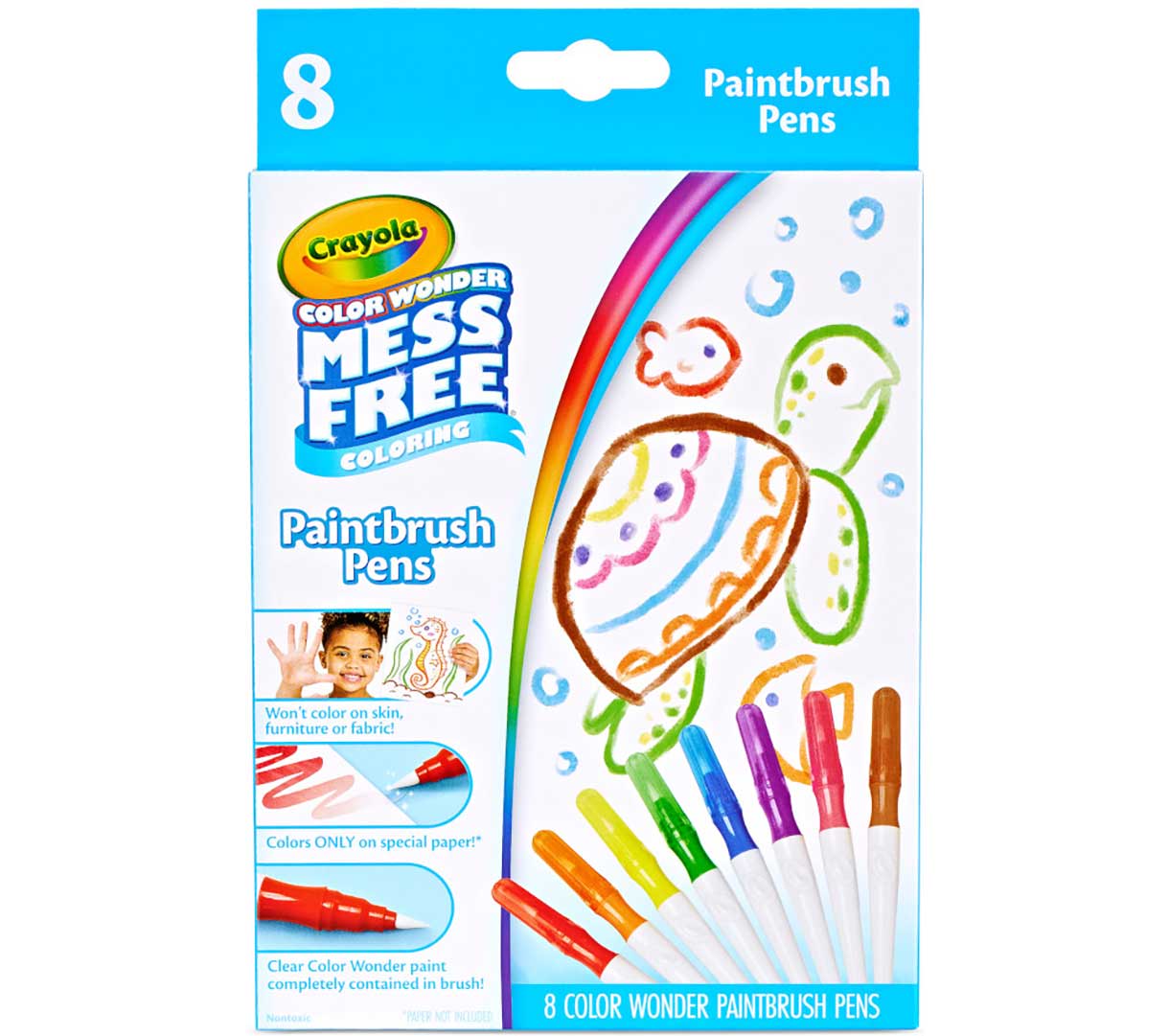 Color Wonder Mess Free Paintbrush Pens by Crayola