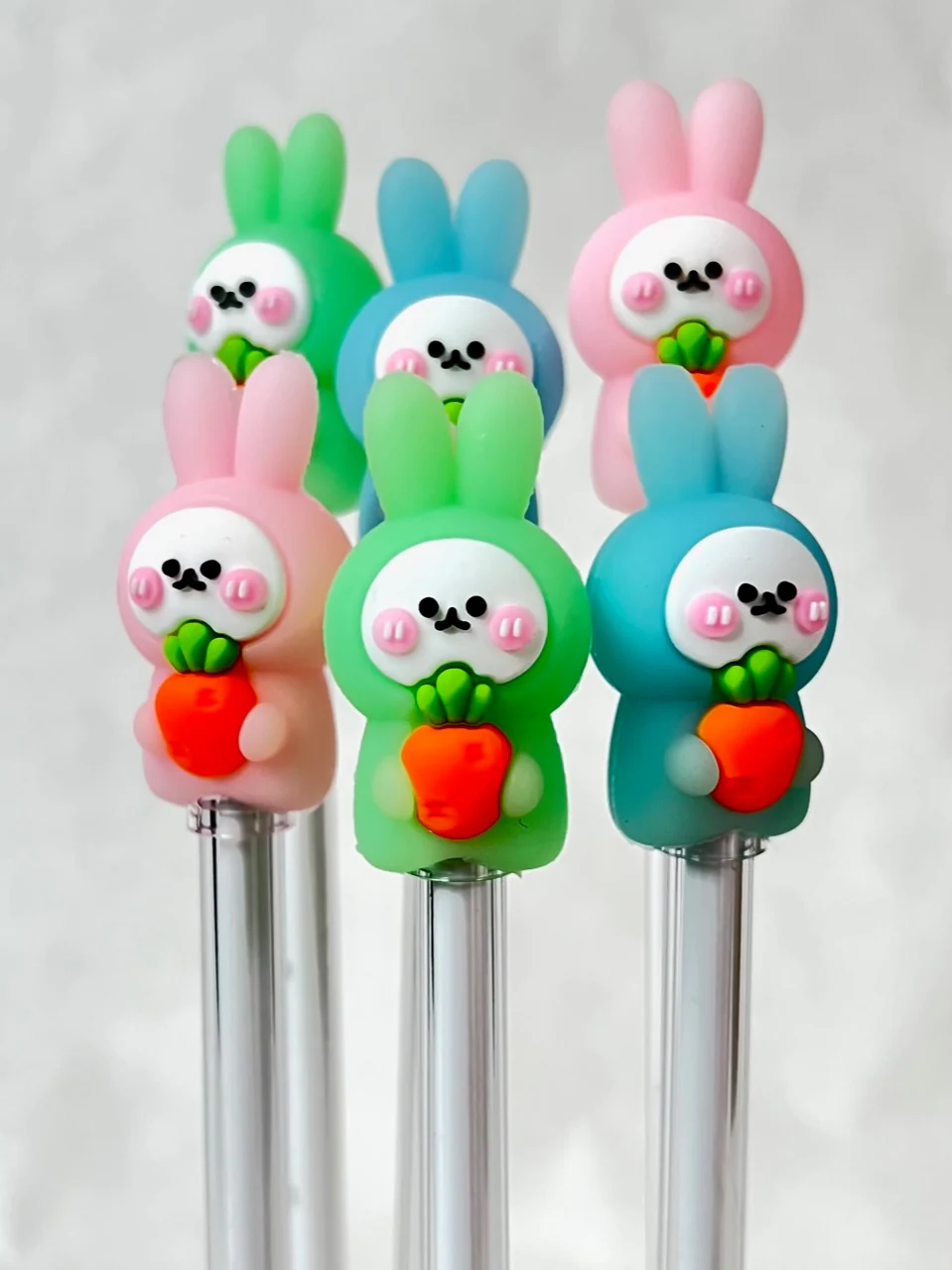 Rabbit Tutu Carrot Gel Pen-by-Iwako