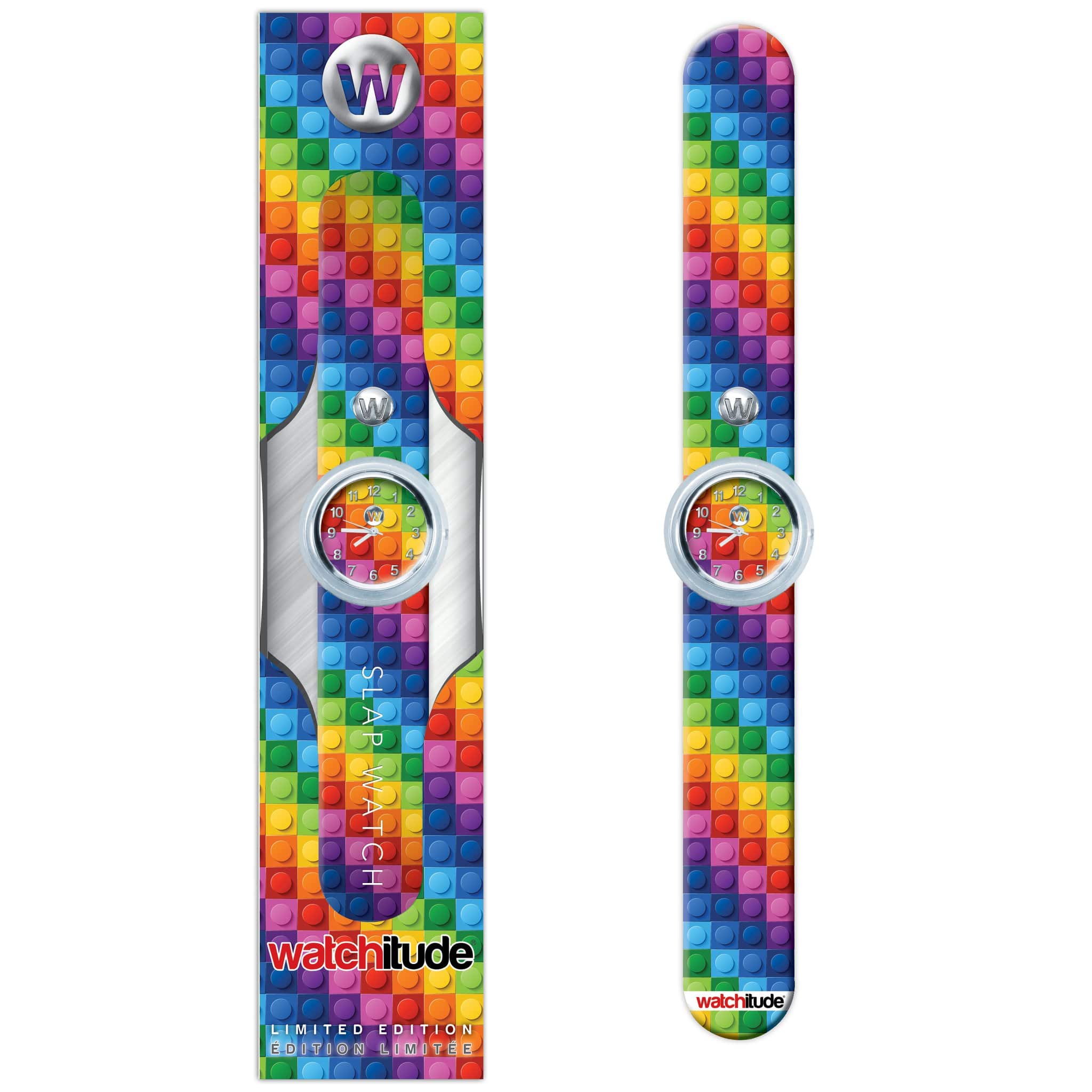 Rainbow Blocks Slap Watch by Watchitude 2