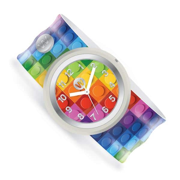 Rainbow Blocks Slap Watch by Watchitude
