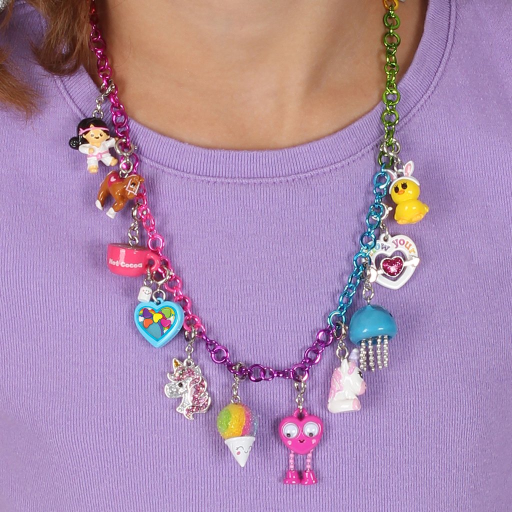 Rainbow Chain Necklace by Charm It 1