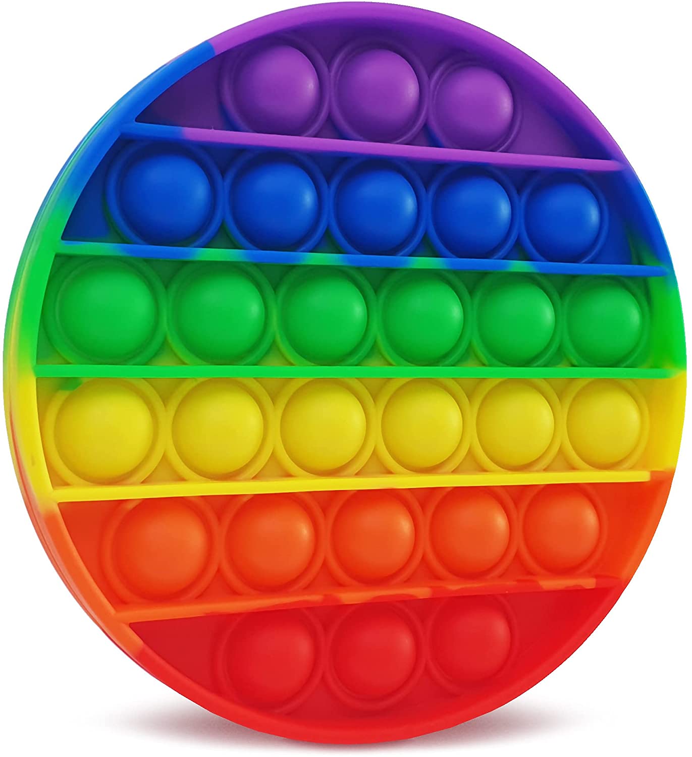 Rainbow Circle Pop It Press It by Jeannies Enterprises