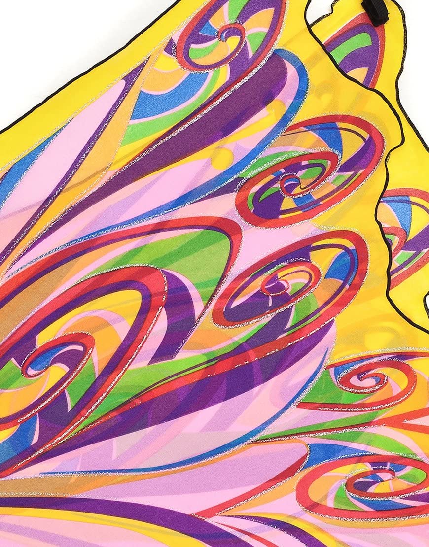 Rainbow Glitter Fairy Wings by Douglas 1