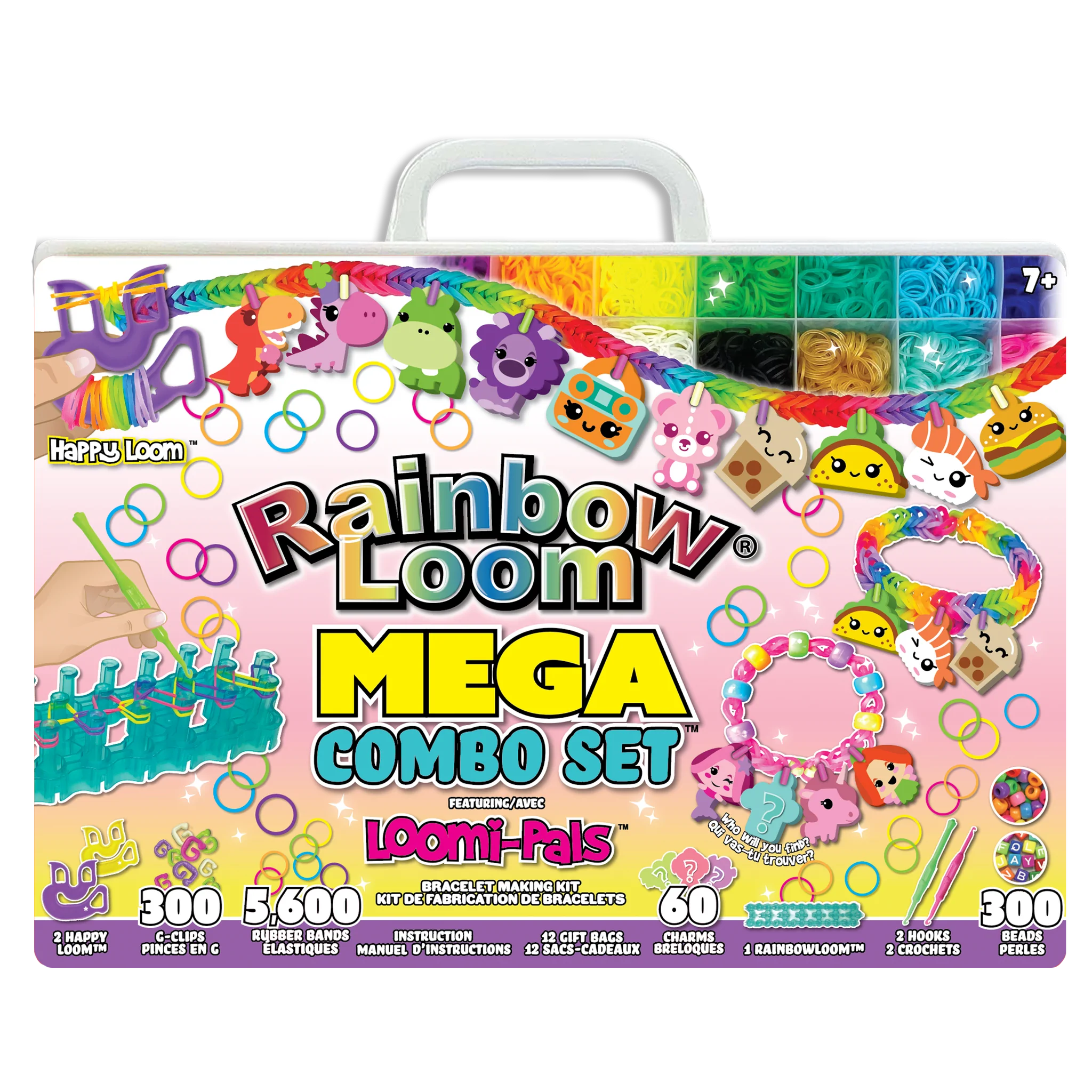 Rainbow Loo Loomi Pals Mega Combo by Choons Design
