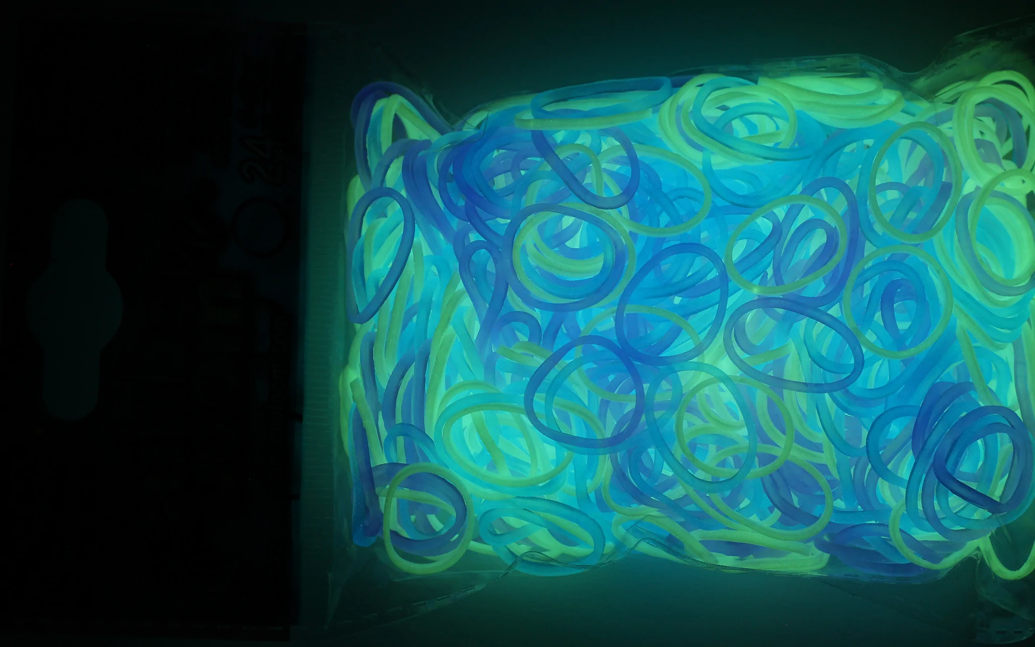 Rainbow Loom Bands Jelly Opaque Fireflies Glow Mix by Choons Design 1