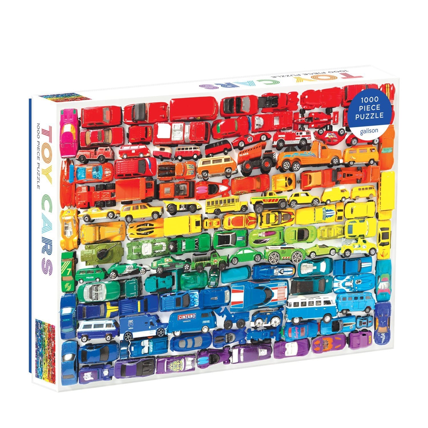 Rainbow Toy Cars Puzzle by Galison