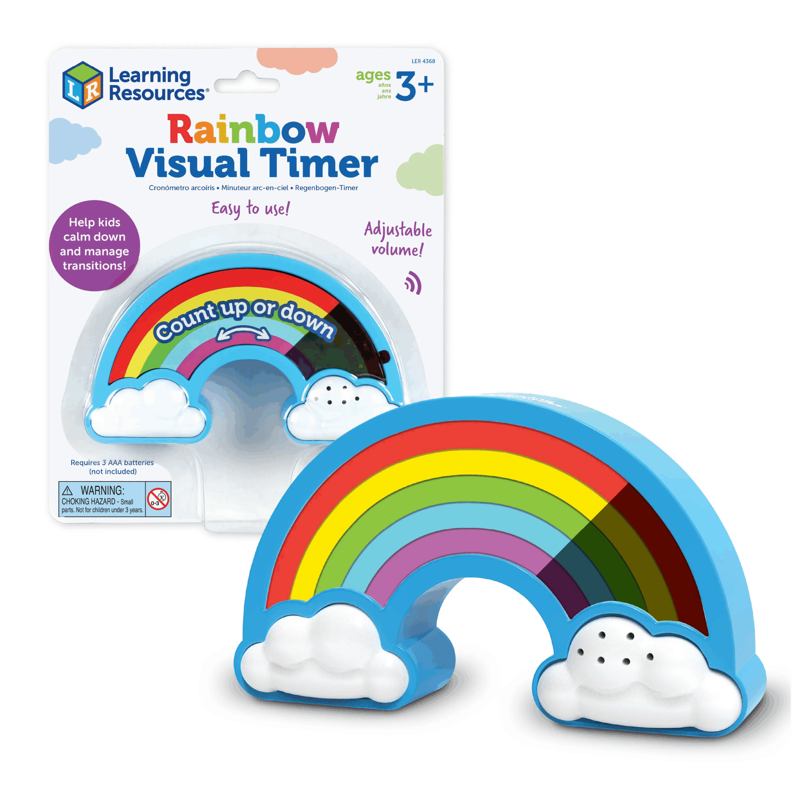 Rainbow Visual Timer-by-Learning Resources