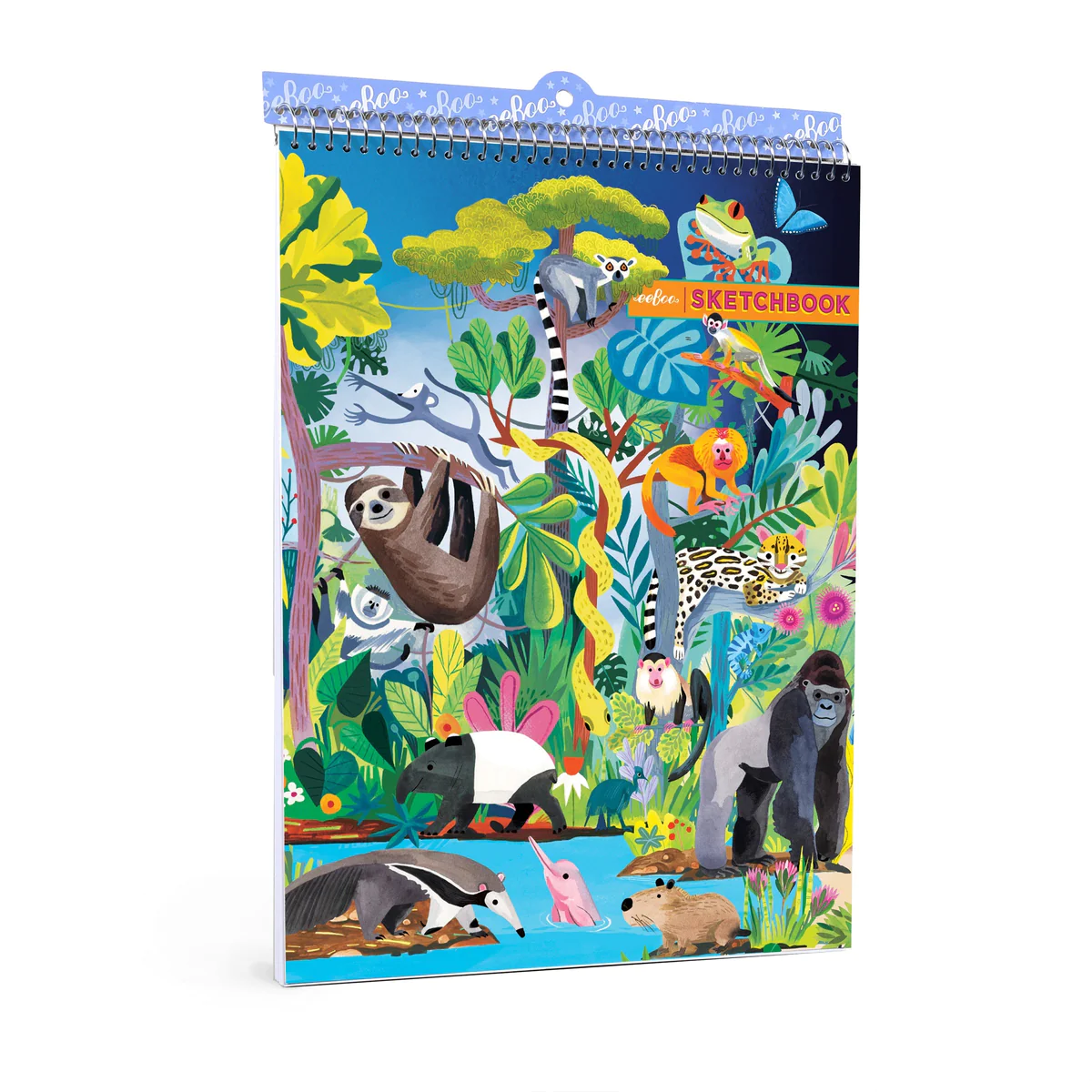 Rainforest Sketchbook-by-eeBoo