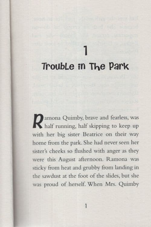 Ramona the Brave by Harper Collins 2