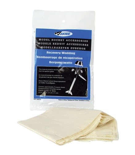 Recovery Wadding by Estes