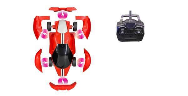 Red Crashnetix Turbo Twister Car by Mindscope 2