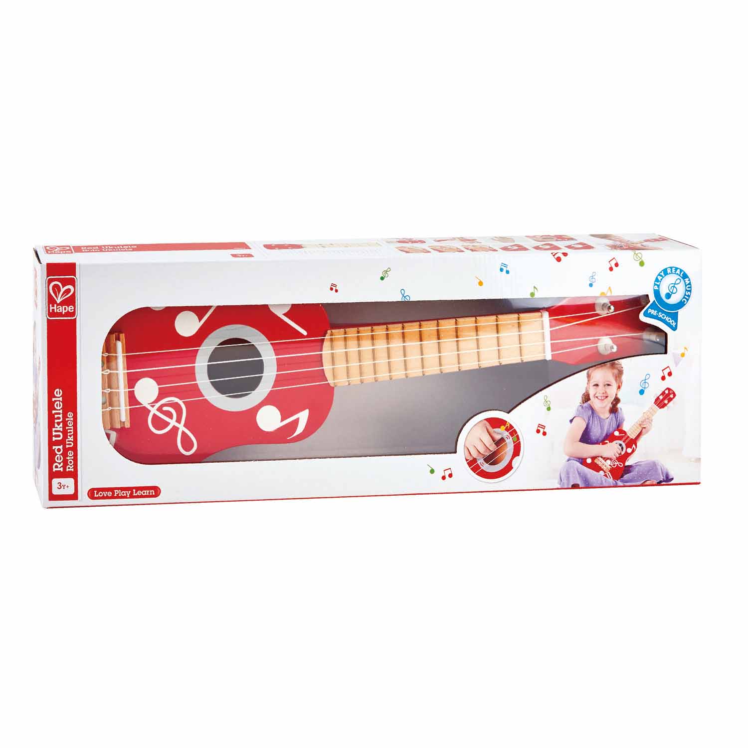 Red Ukulele by Hape 1
