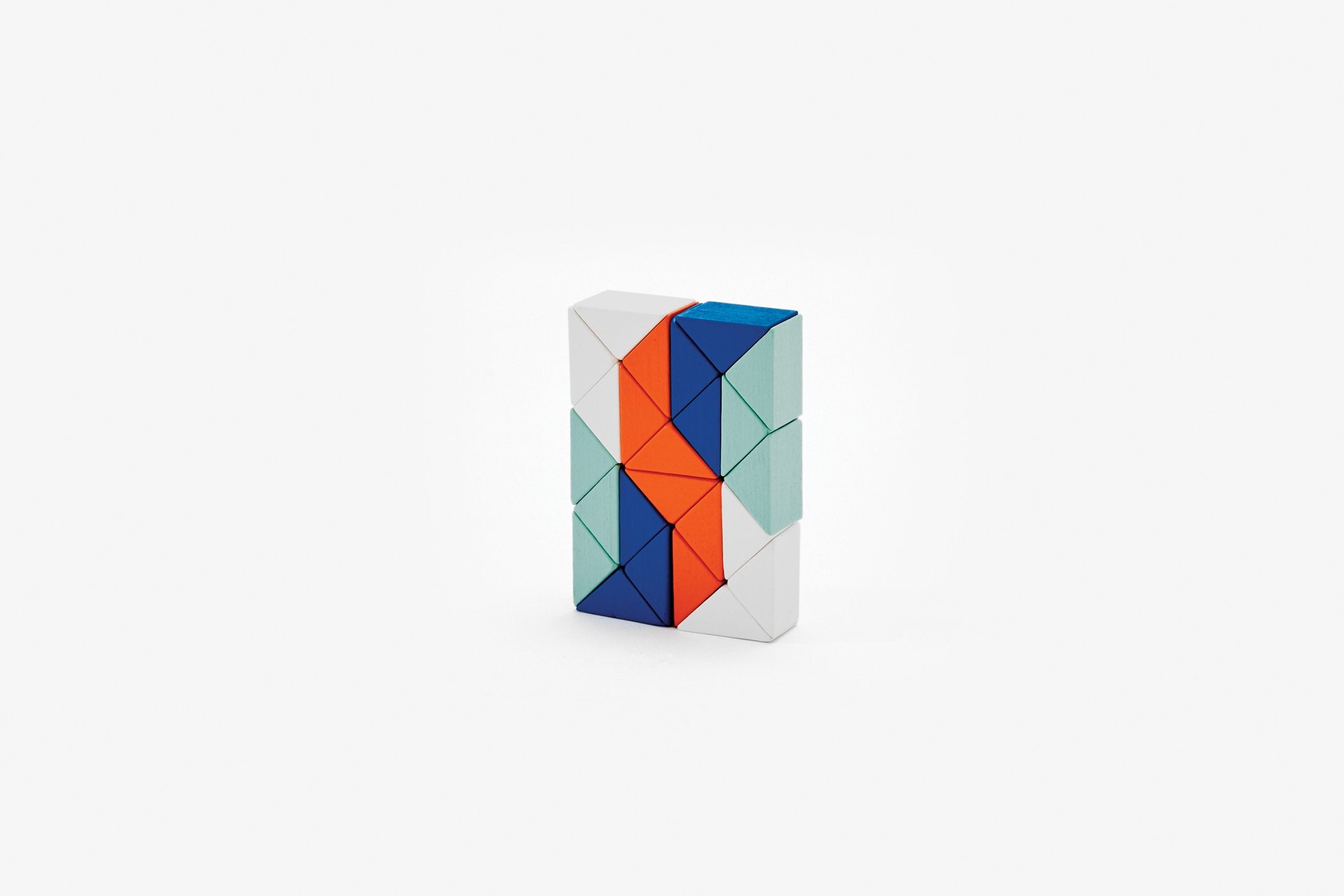 RedBlue Snake Block by Areaware