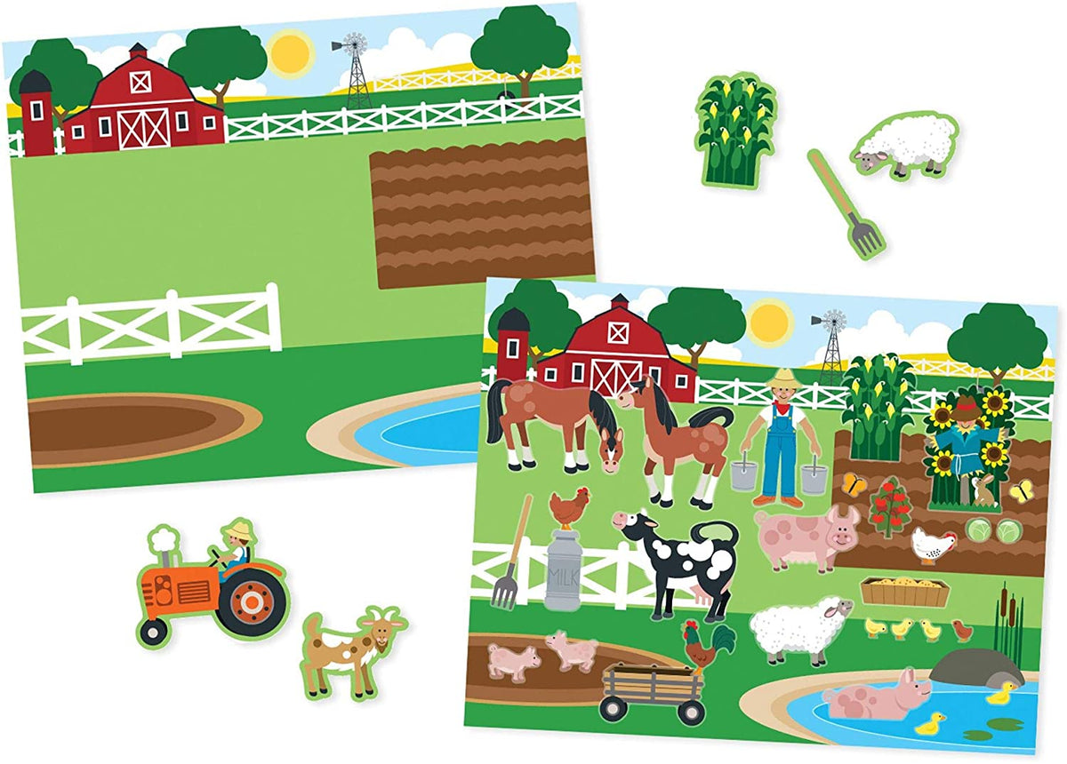 Reusable Sticker Pad Habitats by Melissa Doug 2