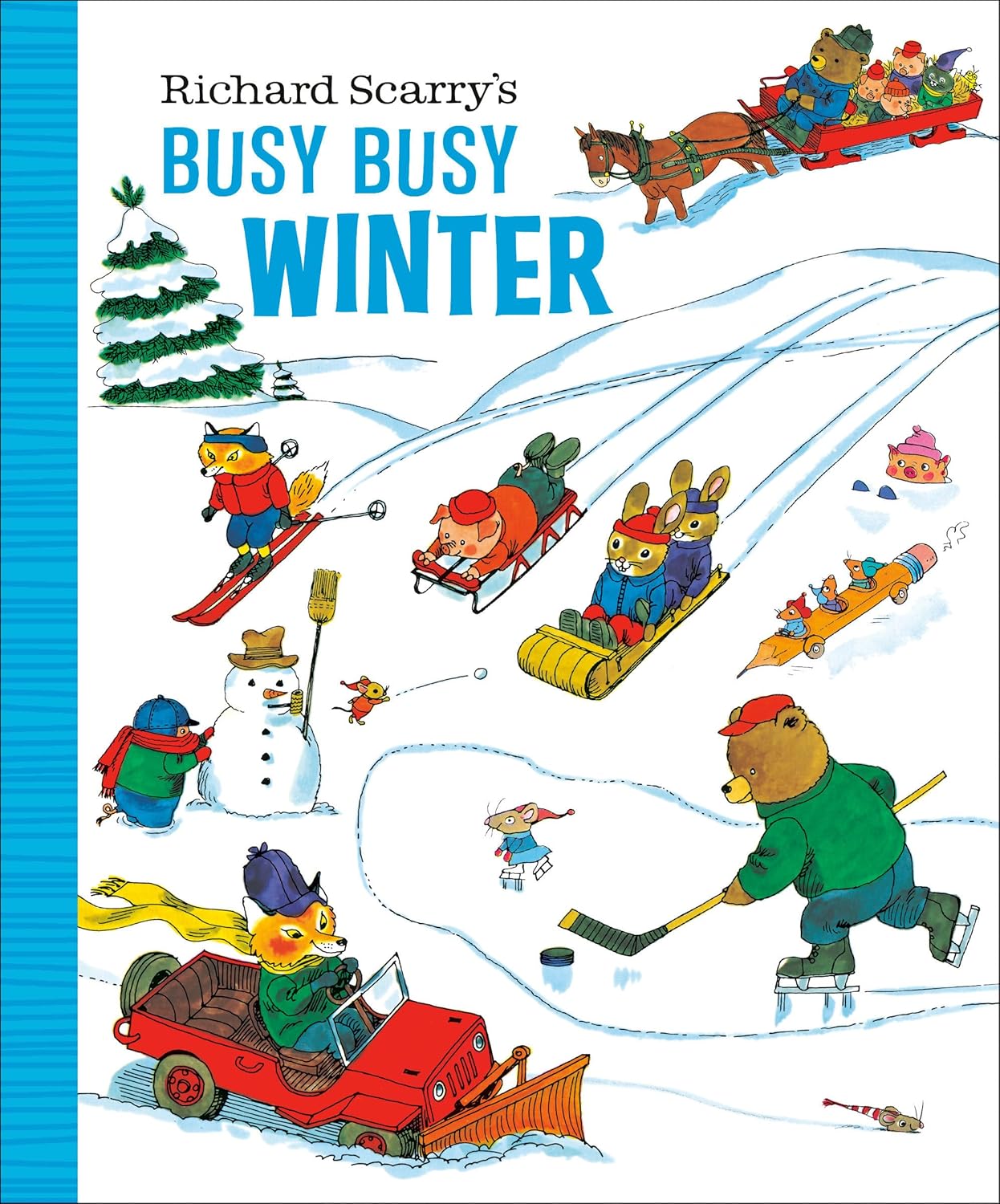 Richard Scarry's Busy Busy Winter-by-Random House