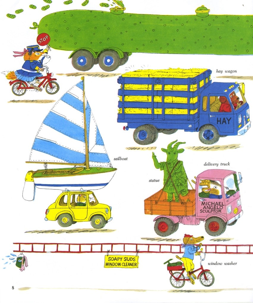 Richard Scarrys Cars and Trucks and Things That Go by Penguin Random House 4