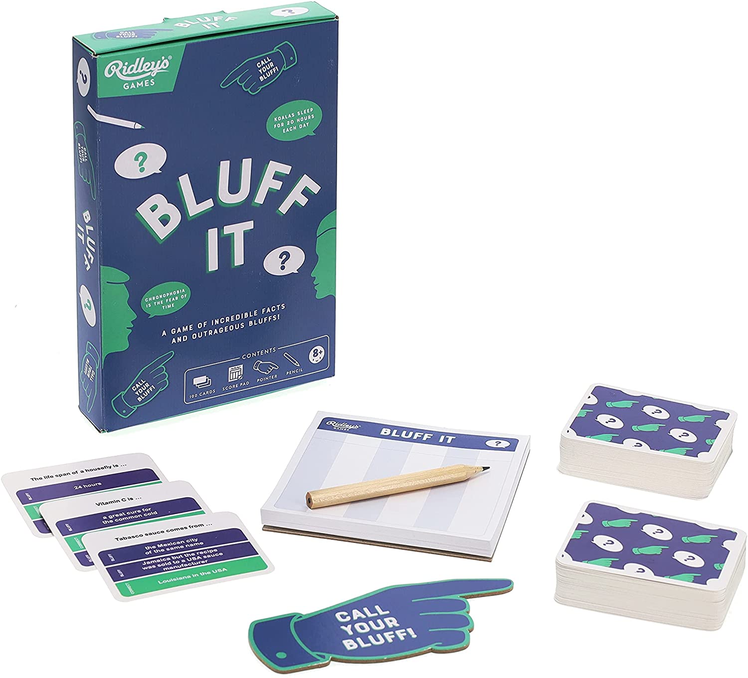 Ridleys Games Room Bluff It Trivia Game by Chronicle Books