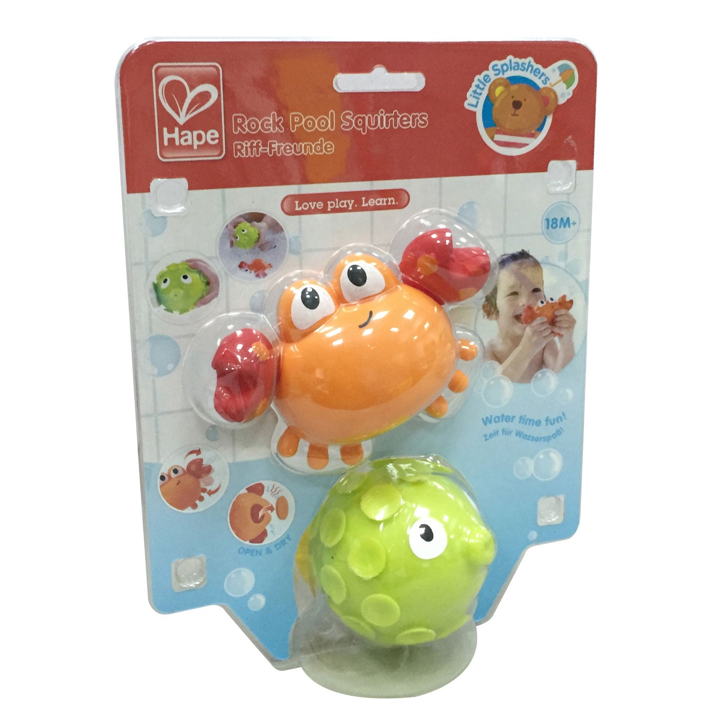 Rock Pool Bath Squirters by Hape