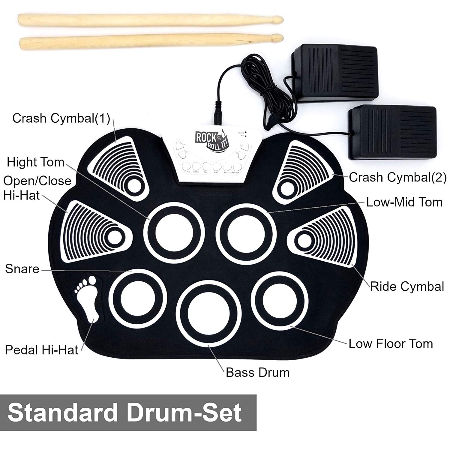 Rock and Roll It Classic Drum by Mukikim 2