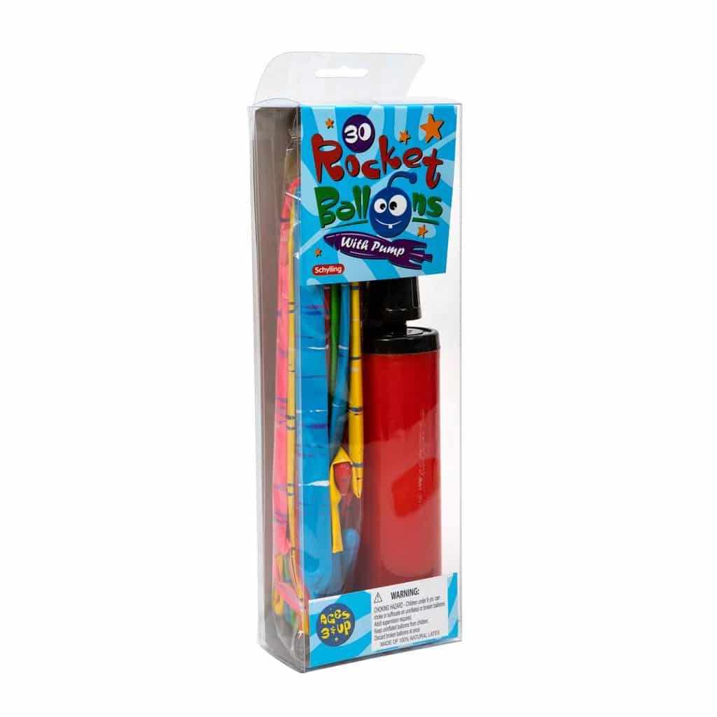 Rocket Balloons with Pump by Schylling 2